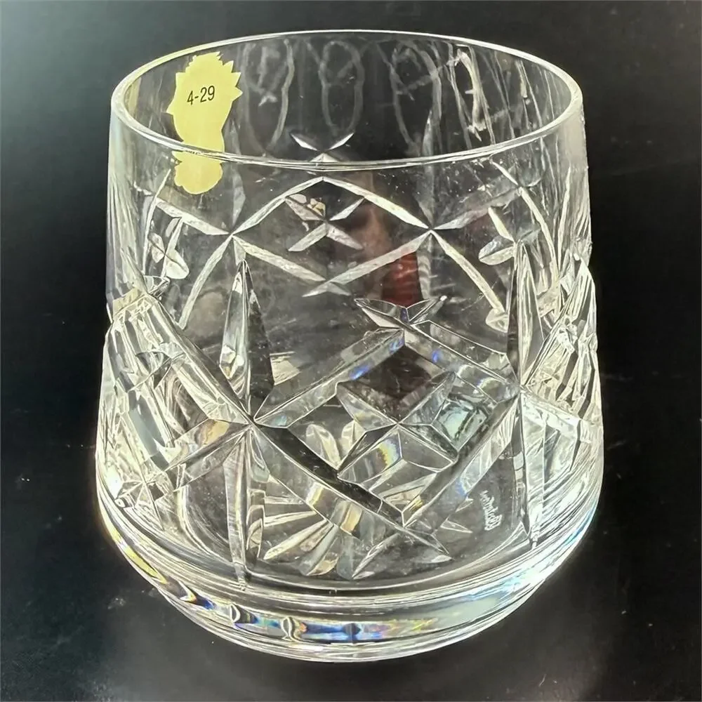 Waterford Crystal LISMORE Old Fashioned Whiskey Glasses Tumbler 3-1/4